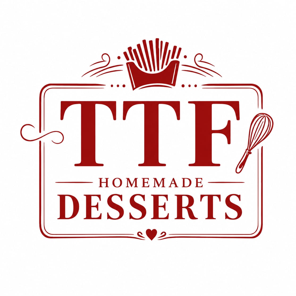 TTF Homemade Desserts Logo